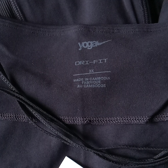 Nike Yoga Women's Yoga Training Jumpsuit Black Size 3X - Picture 6 of 10